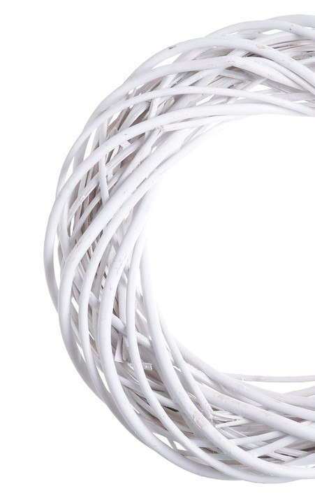 Wianek biały 35cm | 42CAN80518-35_W Wianek biały 35cm | 42CAN80518-35_W