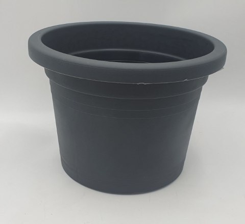 Doniczka 14cm ciemno szara BERTA Doniczka 14cm ciemno szara BERTA