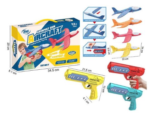 Pistolet wyrzutnia ze światłem BSAM3572 Pistolet wyrzutnia ze światłem BSAM3572