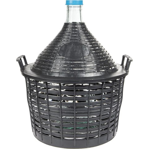 Balon do wina 20l w koszu plastikowym | 644020 Balon do wina 20l w koszu plastikowym | 644020