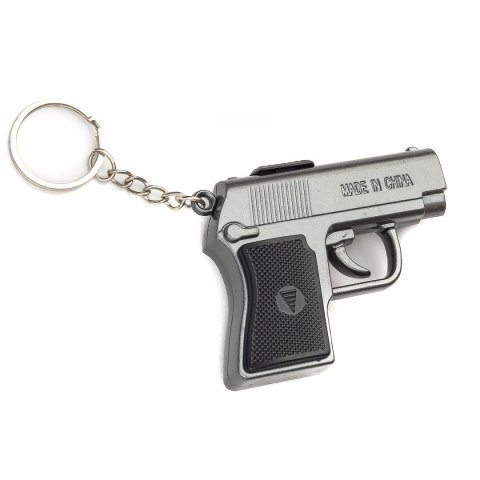 Brelok 15szt zestaw pistolet latarka z laserem | B-2252