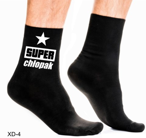 Skarpetki SUPER CHŁOPAK XD-4 Skarpetki SUPER CHŁOPAK XD-4