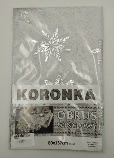 Obrus koronka Boże Narodzenie 120x137 Obrus koronka Boże Narodzenie 120x137