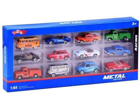 Zestaw metalowe resoraki retro 12szt. | ZA2439 Zestaw metalowe resoraki retro 12szt. | ZA2439