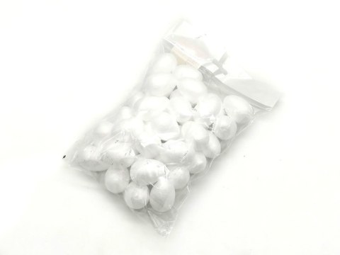 Jajka styropianowe 35szt. białe 20cm Jajka styropianowe 35szt. białe 20cm