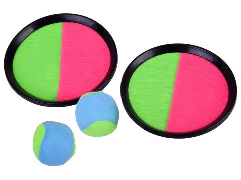 Gra paletki tarcze na rzepy CatchBall 2 x piłka SP0747 Gra paletki tarcze na rzepy CatchBall 2 x piłka SP0747