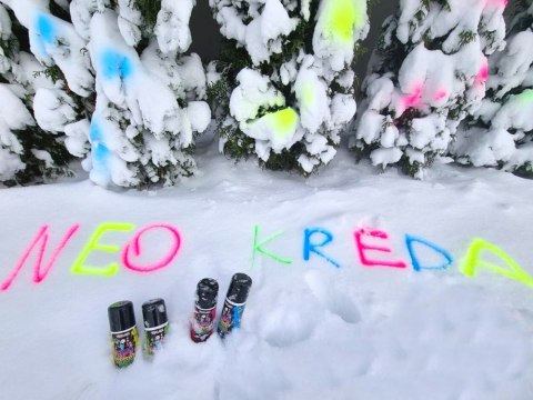 Tuban neonowa kreda spray zrób graffiti | ZA4518 Tuban neonowa kreda spray zrób graffiti | ZA4518