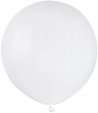 Balony G150 pastel 19" - białe 01/ 50 szt. G150/01