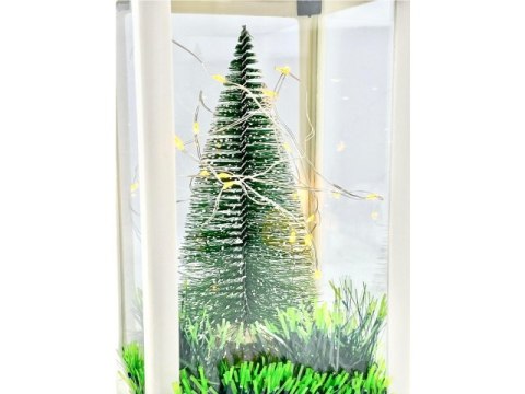 Lampion dekoracyjny LED z choinką 7426 Lampion dekoracyjny LED z choinką 7426