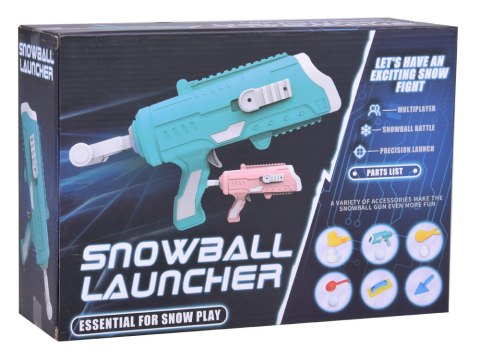 Zestaw 6w1 Pistolet na śnieżki + akcesoria do robienia kul Kształty ZA5505 Zestaw 6w1 Pistolet na śnieżki + akcesoria do robienia kul Kształty ZA5505