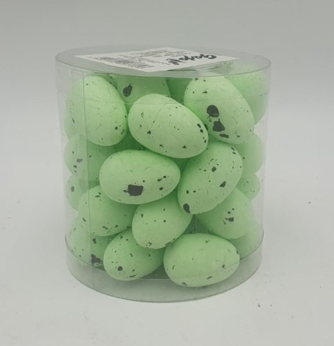 Jajka w kloszu 2,5cm jasno zielone 36 szt Wie-0293 Jajka w kloszu 2,5cm jasno zielone 36 szt Wie-0293