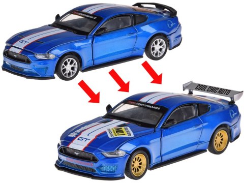 Zestaw metalowe auto TUNING licencjonowane Ford Mustang GT 1:42 ZA5057