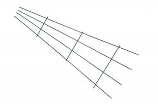Podpora metalowa do roślin 90cm