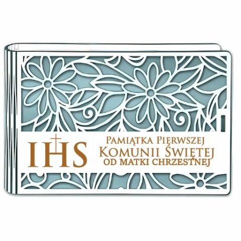 Pudełko na pieniądze banknotówka KOMUNIA - od MATKI CHRZESTNEJ - Ażur 3302A-KOM2N-MC Pudełko na pieniądze banknotówka KOMUNIA - od MATKI CHRZESTNEJ - Ażur 3302A-KOM2N-MC