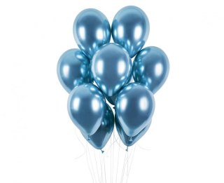 Balony shiny 13 cali - niebieskie / 50 szt. GB120/92