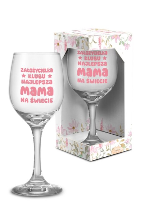 Kieliszek do wina 220ml Założycielka klubu Kieliszek do wina 220ml Założycielka klubu