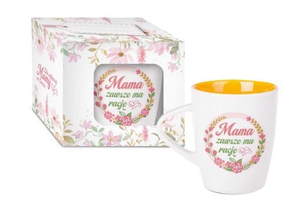 Kubek 250 ml Mama zawsze ma rację Kubek 250 ml Mama zawsze ma rację