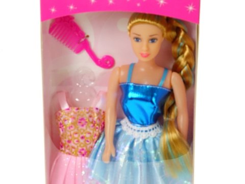 Lalka 29cm z sukienką