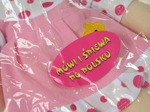 Lalka szmacianka 45cm mówi i śpiewa po polsku Lalka szmacianka 45cm mówi i śpiewa po polsku