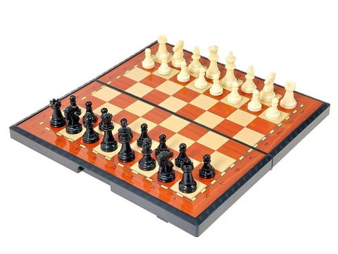 Szachy magnetyczne 24 x 12,5 x 3 cm