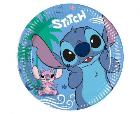 Talerzyki papierowe Stitch & Angel 20 cm 8 szt. 96938 Talerzyki papierowe Stitch & Angel 20 cm 8 szt. 96938