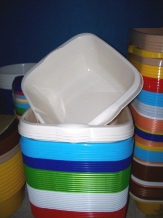 Miska kwadrat 12l Plafor