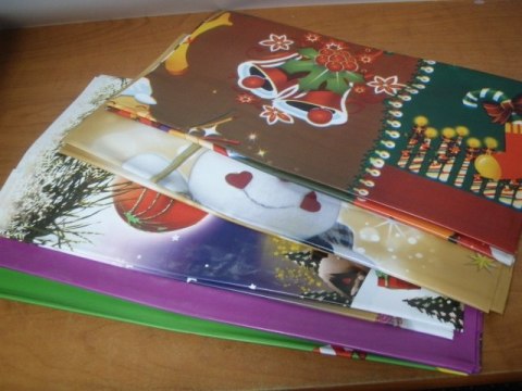 Obrus 5szt. PCV bożonarodzeniowy 90x130 - mix wzorów