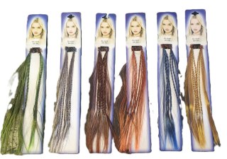 Przypinka do włosów 24szt. warkocz 9801