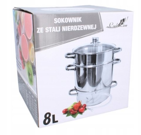 Sokownik ze stali nierdzewnej 8l | 9008