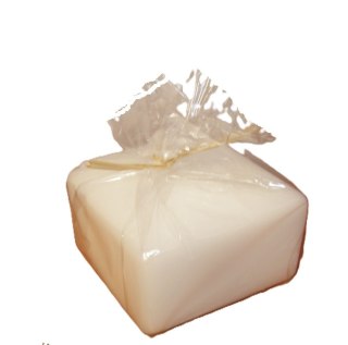 Świeca kwadrat KW8050 BIAŁA