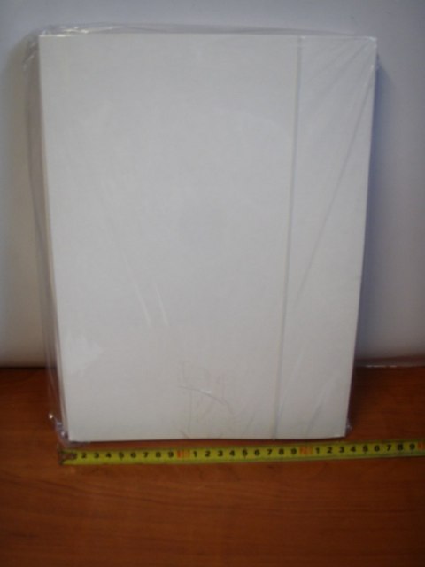 Teczka z gumką 10szt. BIAŁA | 070051