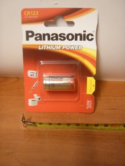 Bateria PANASONIC | CR-123