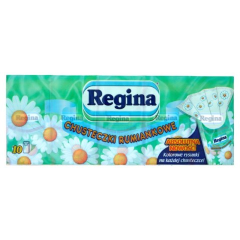 Chusteczki higieniczne REGINA 10 x 9 szt RUMIANEK