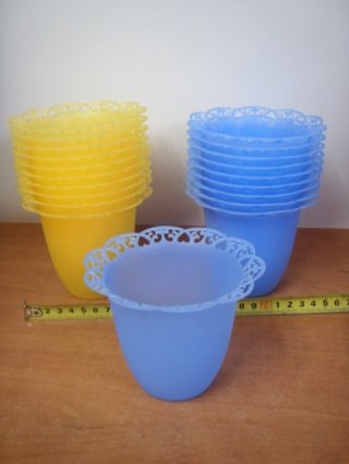 Osłonka na gromnice 10szt LAMPION 6944