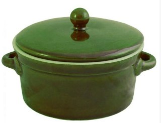 Garnek ceramiczny z pokrywką 0,5l | RUI3125