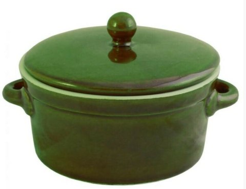 Garnek ceramiczny z pokrywką 0,5l | RUI3125