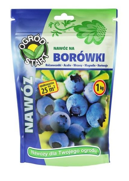 Nawóz na borówki 1 kg doypack OGRÓD START