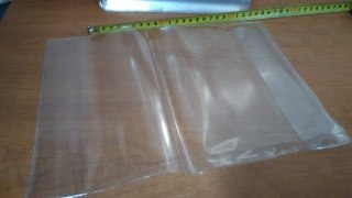 Okładki 50szt. A5 na zeszyt przezroczysta