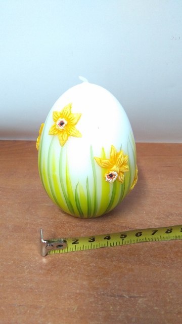 Świeca JAJKO ŻONKILE 90/70