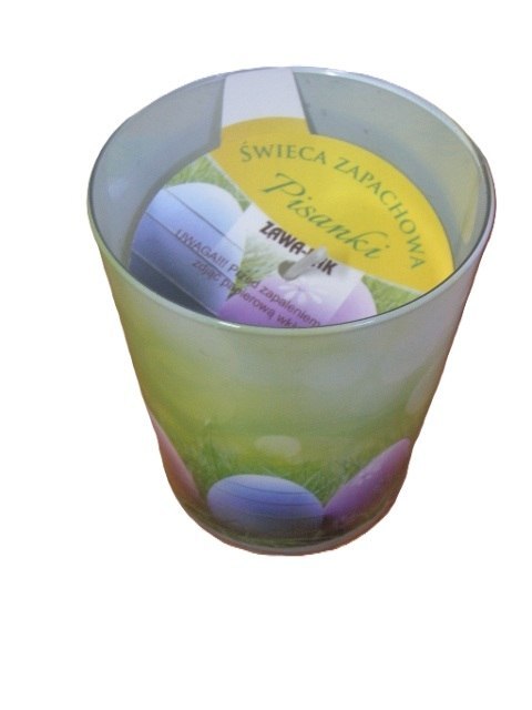 Świeca zapachowa w szklance PISANKI 20038