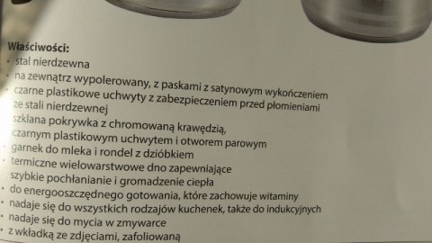 Garnek nierdzewny ze szklaną pokrywką 24cm 6,1l OLIVE