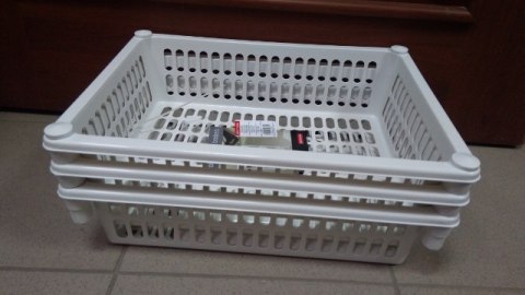 Regał na kółkach 3-koszyki | 1268