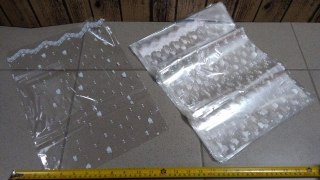 Worek foliowy 100szt SERDUSZKA 28X40cm BAG-18101