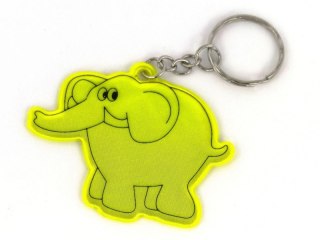 Brelok 12szt. ODBLASKOWY SŁOŃ