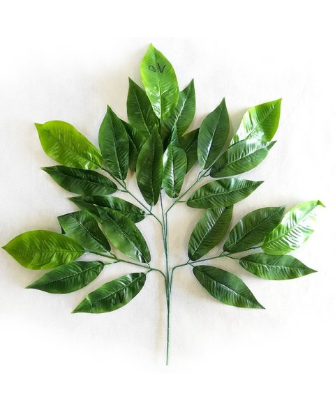 Liście ozdobne pięcioramienny 12szt S510-01 70cm