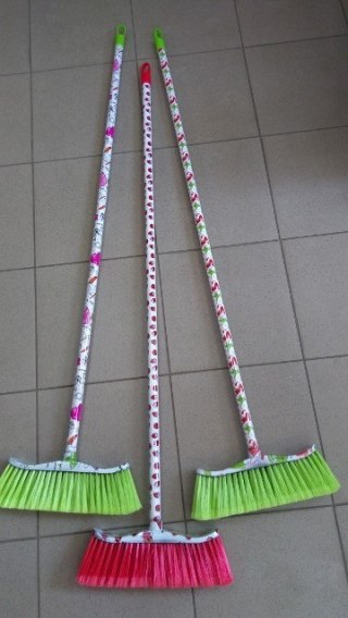 Miotła z kijem dekor plus SHU7100