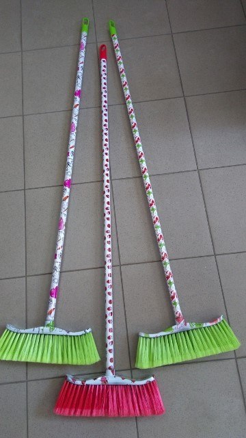 Miotła z kijem dekor plus SHU7100