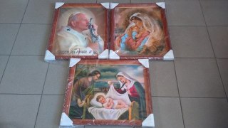 Obraz w drewnianej ramie 40x50 RELIGIJNY