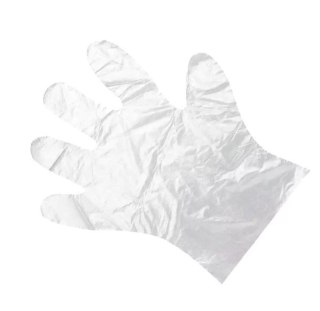 Rękawice foliowe L 100szt. HDPL | 30-43