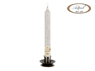 Świeca stearynowa 16szt. STALOWE MAGNOLIE 200/21mm